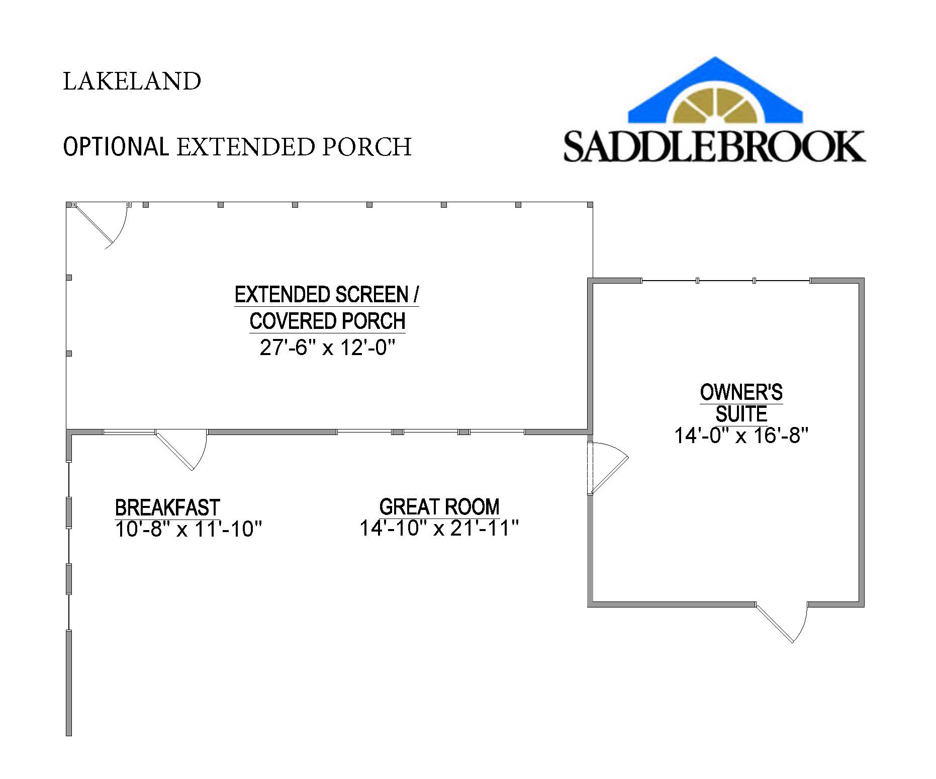 Lakeland- Floor Plan Option 4