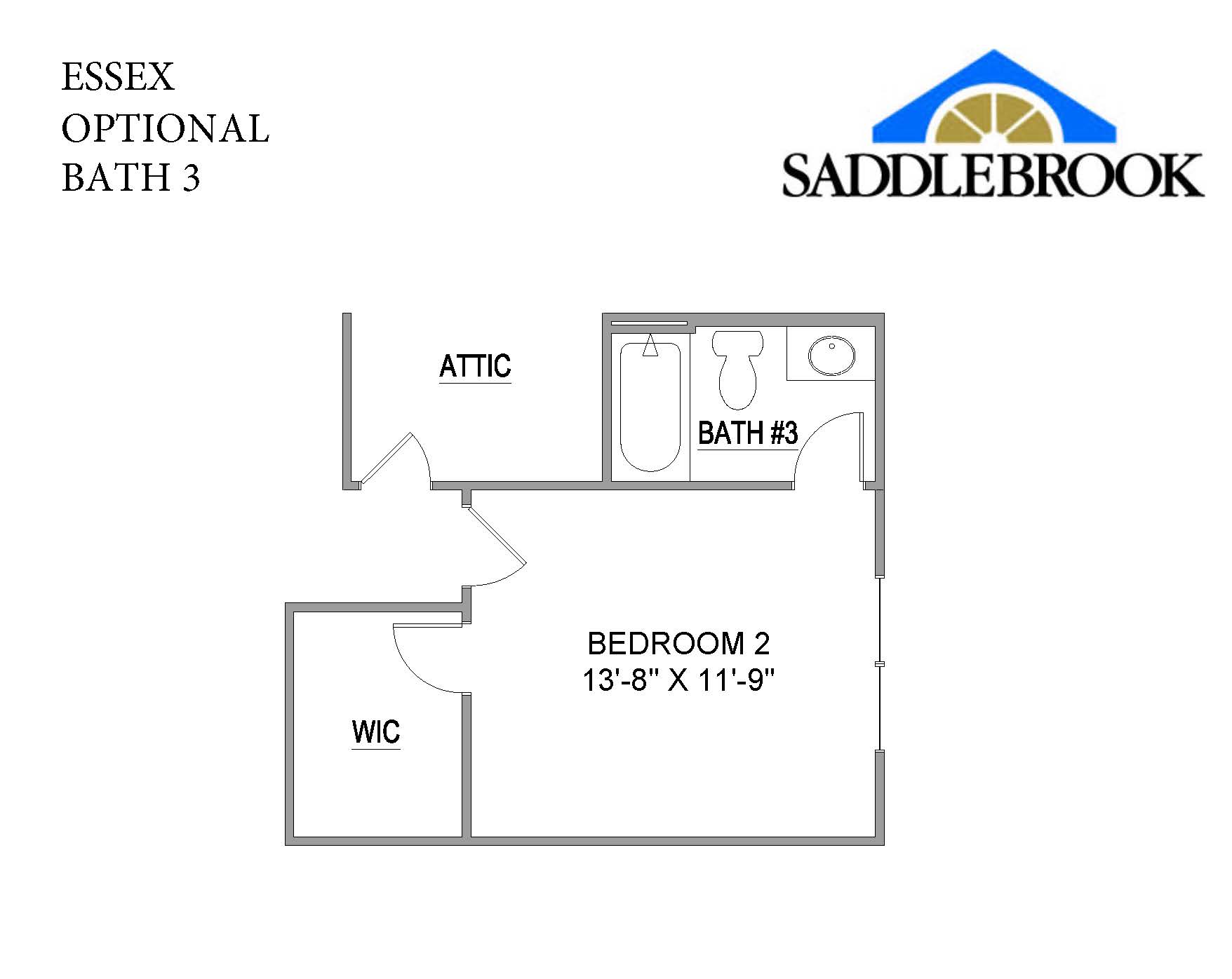 Essex- Floor Plan Option 2