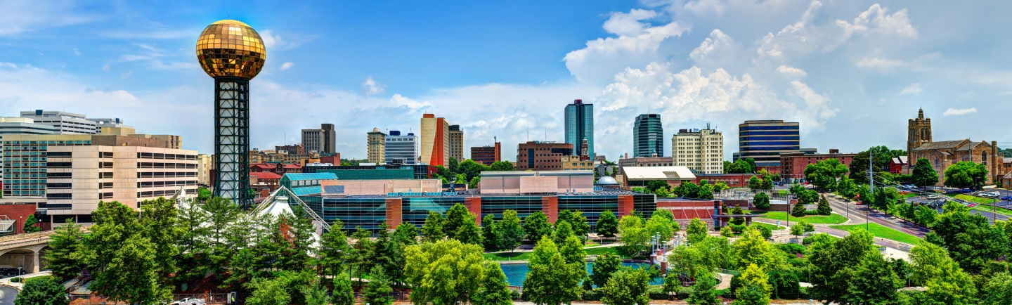 Moving from Minneapolis to Knoxville? Check out this skyline!