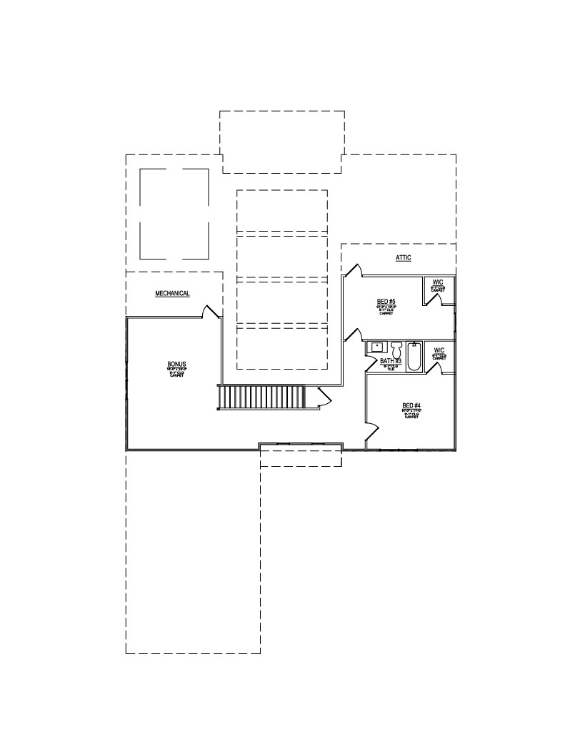 Lot 107 – 1226 Wagon Hitch- 2d Floor Plan 2